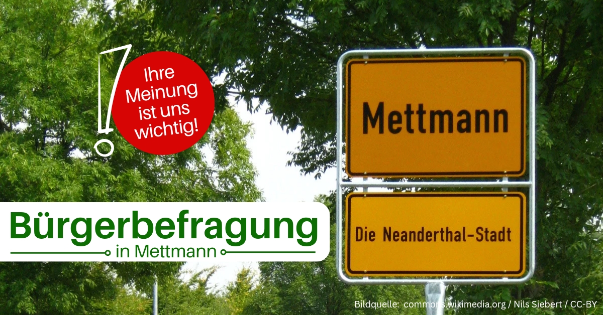 Bürger-Umfrage in Mettmann