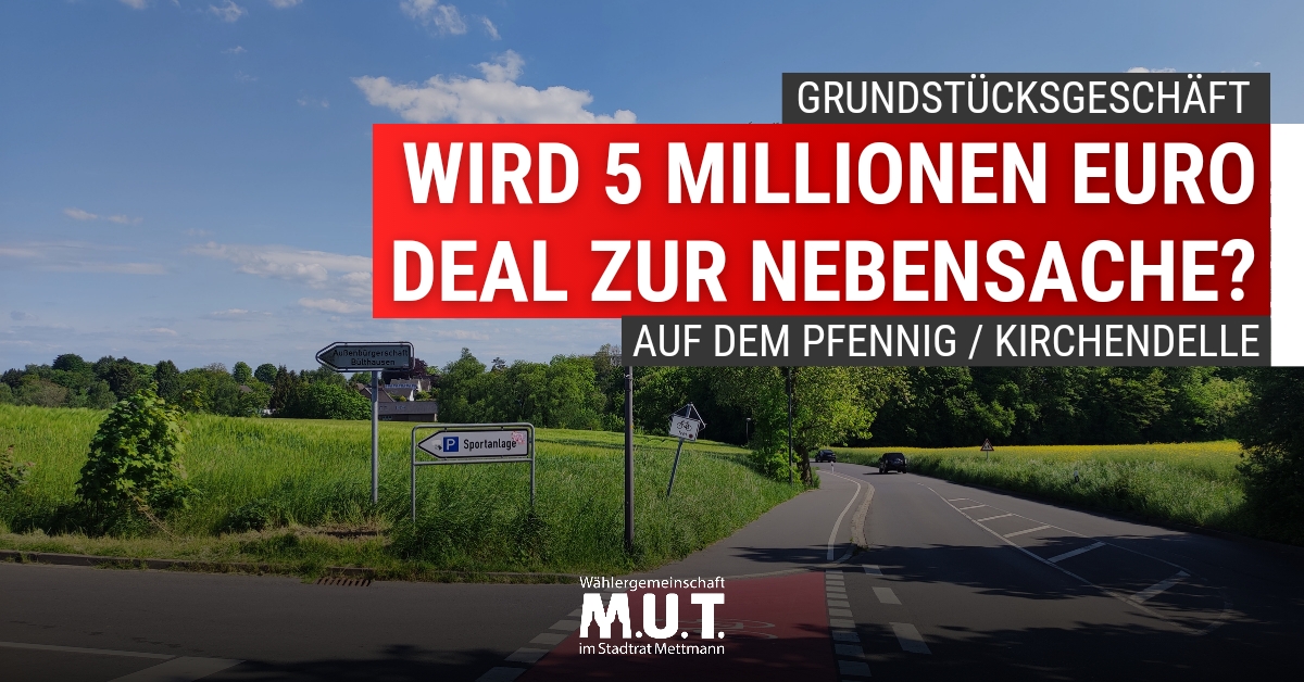 Wird 5 Millionen Euro Deal zur Nebensache?